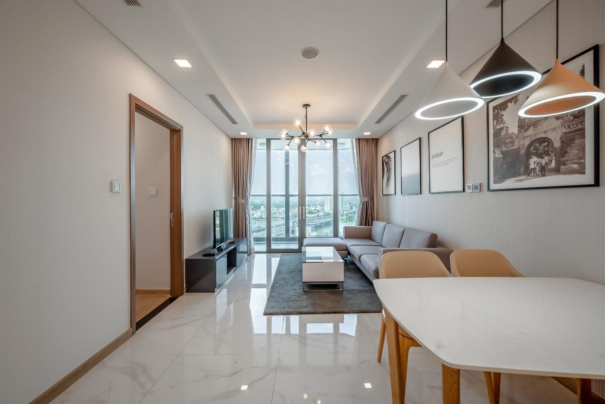 Vinhome Central Park Apartment Ho Chi Minh City Bagian luar foto