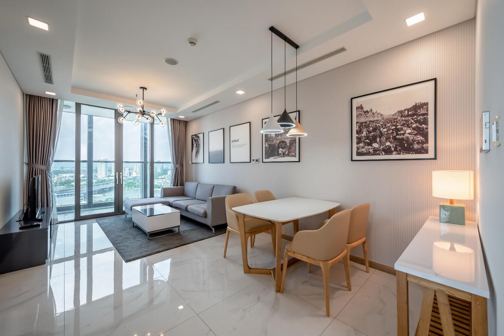 Vinhome Central Park Apartment Ho Chi Minh City Bagian luar foto