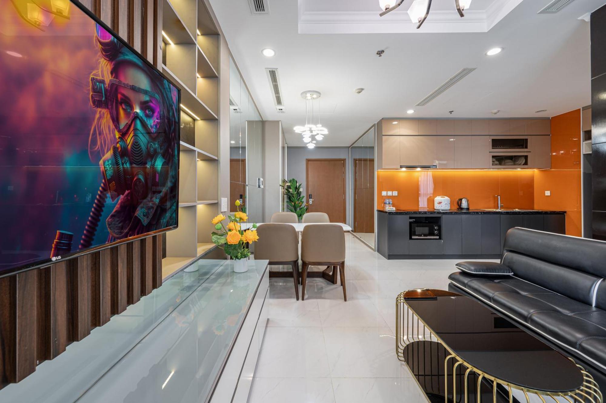 Vinhome Central Park Apartment Ho Chi Minh City Bagian luar foto