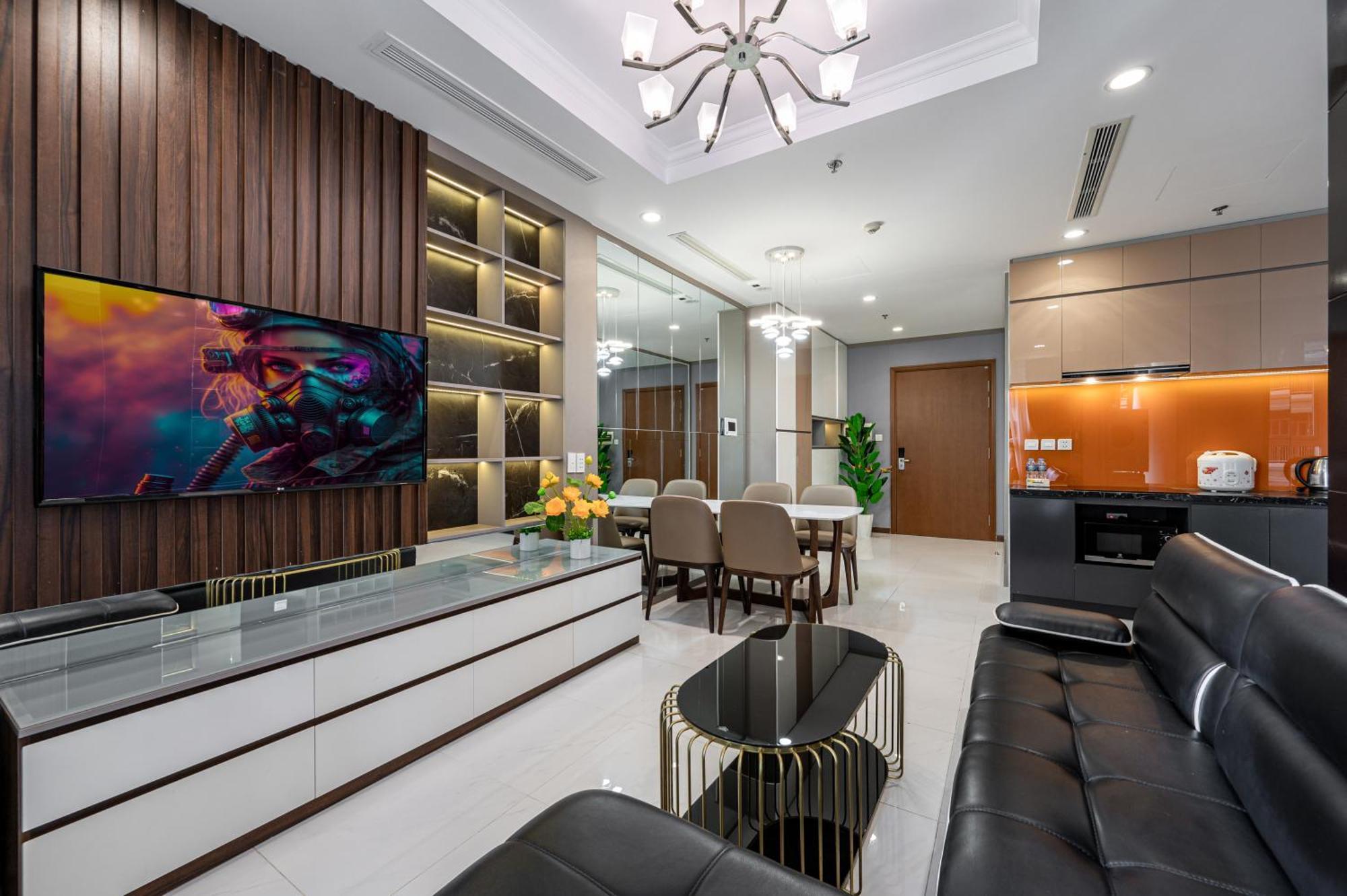Vinhome Central Park Apartment Ho Chi Minh City Bagian luar foto